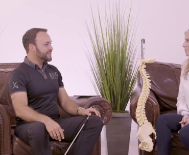 DR. DOMAN on KNEE PAIN IN GOLF: Stance Width + Weight Distribution + Primary Tilt
