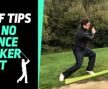 Golf Tips | The No Stance Bunker Shot | GolfMagic