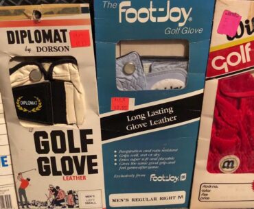 Golf Gloves Wilson Foot Joy Dorson 1980s 80s
