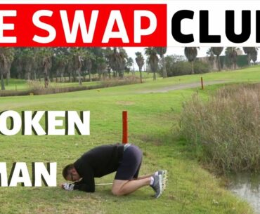we swap golf clubs with  CATASTROPHIC EFFECT  - at salgados