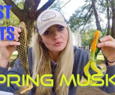 Spring MUSKY secrets - tactics and baits