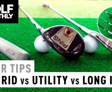 Hybrid vs Utility Iron vs Long Iron | Which Is Right For You? | Golf Monthly