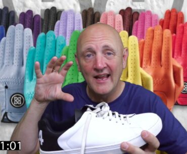 I try Bubba Watson's golf shoes!