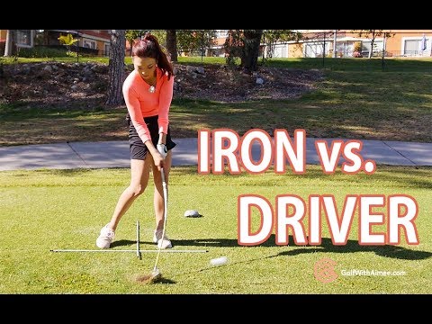 Iron vs. Driver | Golf with Aimee Iron vs. Driver | Golf with Aimee