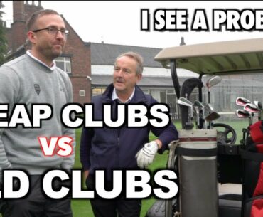 CHEAP GOLF CLUBS VS OLD GOLF CLUBS -YOU CAN STILL HAVE FUN
