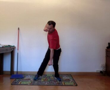 Cuarentena Golf - Subida en el swing en casa - Escuela Golfacil