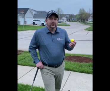 Golf tip #1| Neighborhood swing practice