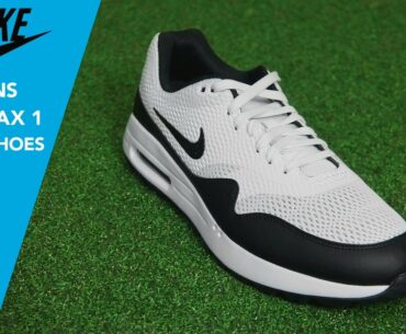 NIKE Mens Air Max 1 Golf Shoes