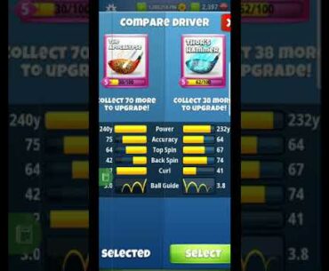 Golf Clash Tour 12 bag set up help, with tips and strategies to mastering as easily as possible