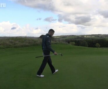 Rules of Golf Green Side Drain Drop
