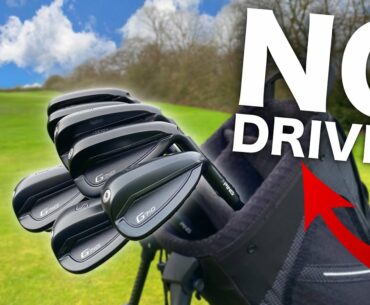 Break par using ONLY irons? | Ping G710 review