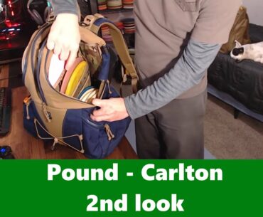 Pound Carlton Disc Golf Bag Review #2