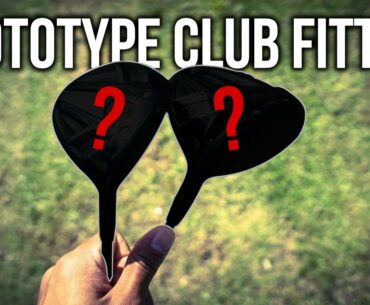 PROTOTYPE Callaway club fitting with pro golfer | PART2: WOODS
