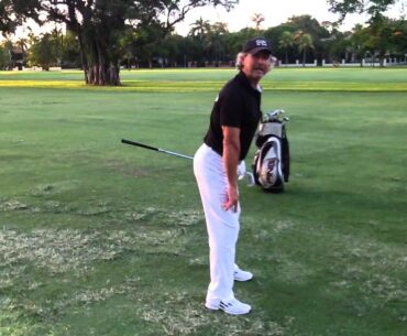 Golf Stance by Juan Landaluce