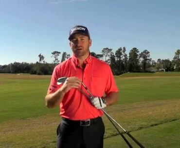 Graeme McDowell explains bounce angle in golf clubs