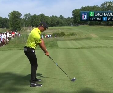 Bryson DeChambeau Wins Dell Tech. 2018 With an Open Stance Round 3