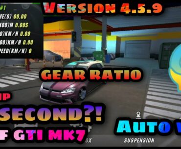 GEAR RATIO Golf gti mk7 6.5 second!!! - CAR PARKING MULTIPLAYER 6.5 SEC GOLF GTI MK7 FREE GEAR RATIO