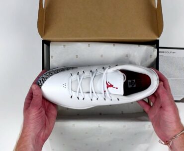 Nike Jordan ADG Spikeless Golf Shoes Unboxing