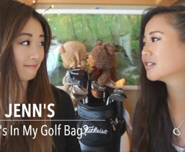 ⛳️ WHAT'S IN MY "GOLF" BAG ☆ JENN