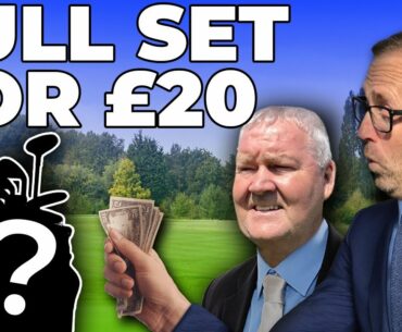 WE BOUGHT 3 FULL SETS OF GOLF CLUBS FOR £36