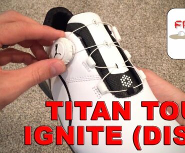 Puma TitanTour Ignite Golf Shoes w/ Disc Technology