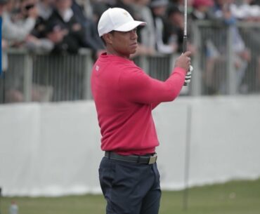 Tiger Woods’ range session before Sunday Singles at Presidents Cup 2019