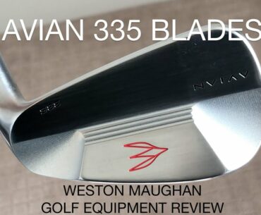 Avian 335 blade irons - golf club review