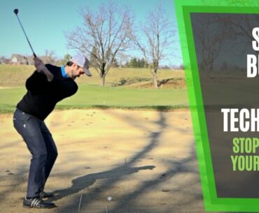 Simple Way to Play Bunker Shots | Don't Open Your Stance