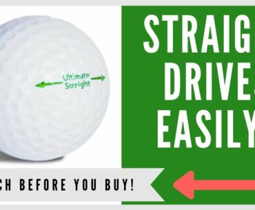 ✅ POLARA ULTIMATE STRAIGHT SELF-CORRECTING GOLF BALLS
