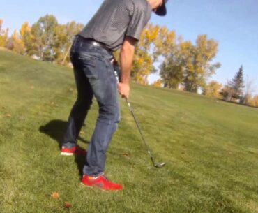 Proper golf stance
