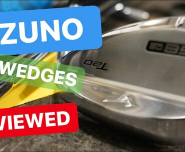MIZUNO T20 WEDGES THE BACKSPIN TEST