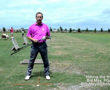 Bill May Golf Pro Shows How to Hit Hybrids
