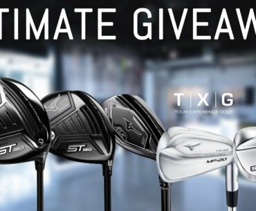 ULTIMATE GOLF GIVEAWAY - Custom fit Mizuno clubs, bag, gloves & balls!