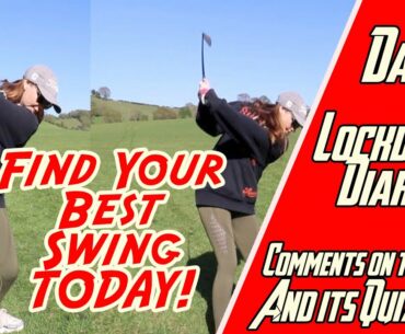 Instantly Unlock your best golf swing! Day 21