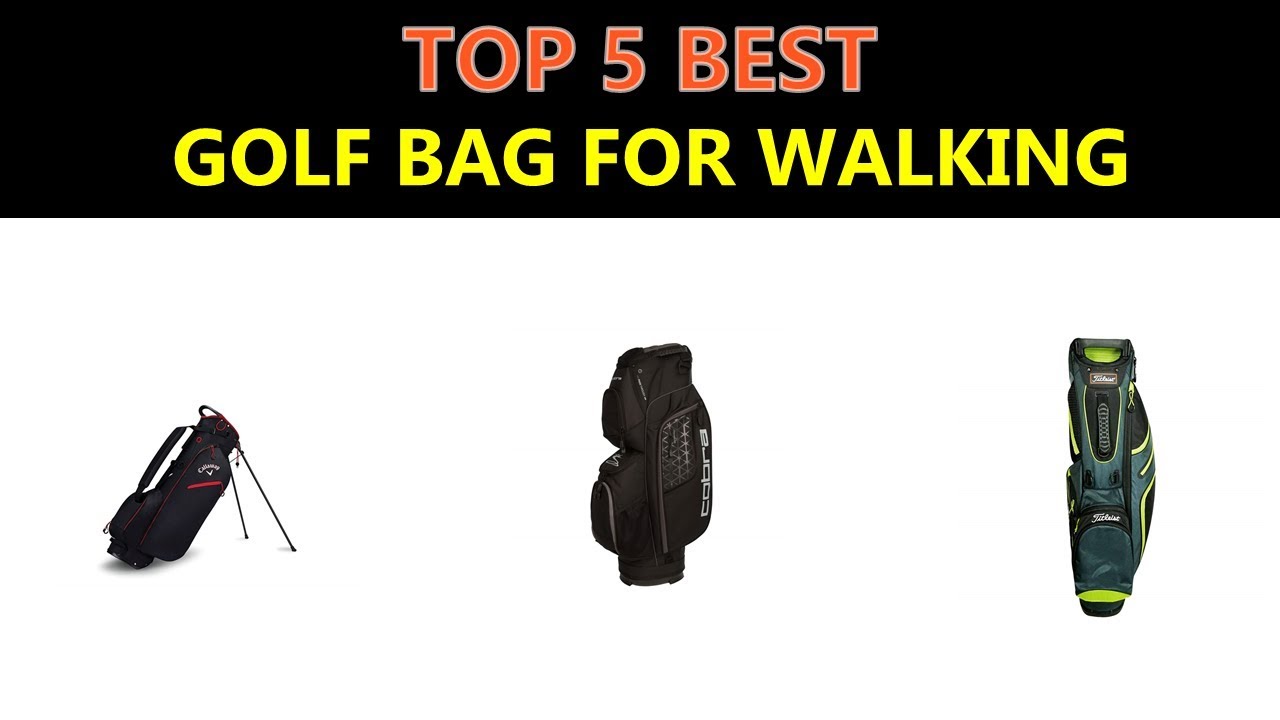 Best Golf Bag For Walking 2020 FOGOLF FOLLOW GOLF