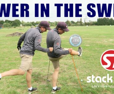 How to create power in the Stack & Tilt golf swing | Golf Tips | Lesson 15