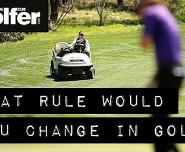 Which of the Rules of Golf would you change? We asked the stars