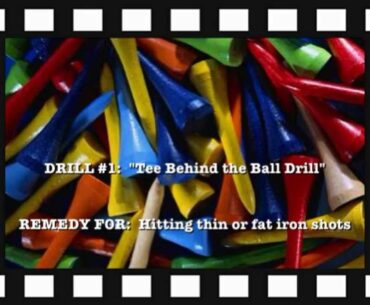 Tee Time!  Use Golf Tees to Improve Your Swing