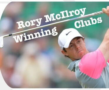 Rory McIlroy The Open Champion 2014 Golf Clubs