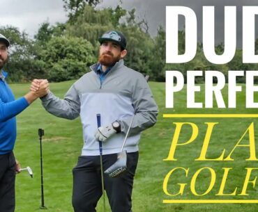 Dude Perfect Play Golf! Tyler, Rick vs Cody, Pete - Burhill Golf Club