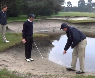 Casual Water in a Bunker - Golf Victoria Rules Segment