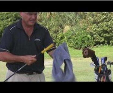 Golfing Tips : How to Clean a Golf Club Grip