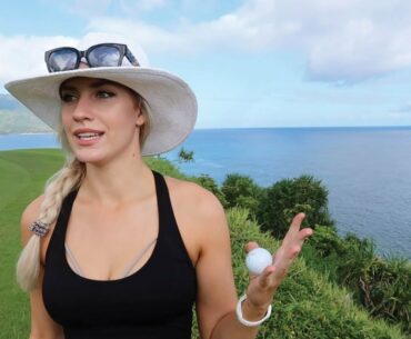 STUNNING HAWAIIAN OCEAN SIDE GOLF VLOG // PRINCEVILLE MAKAI GOLF CLUB