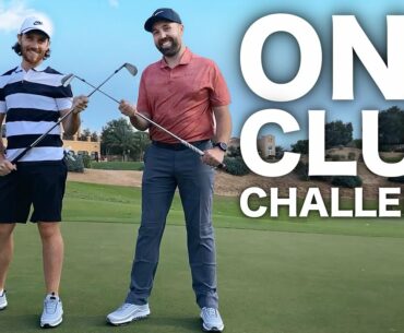 Rick Shiels Vs Tommy Fleetwood ONE CLUB CHALLENGE