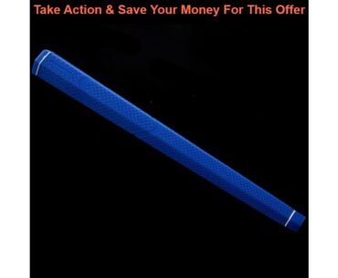 Slide Pro Club Golf Grip Hexagonal Lightweight Slip Resistance Rubber Grip for Practice Gestures(Bl