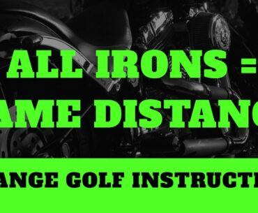 All golf clubs go the same distance