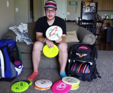 Setting Up a Tournament Disc Golf Bag