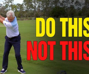 GOLF DRILLS: How To Hit Your Irons Farther (DO This...NOT This!!)