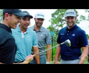 Tiger, Rory, DJ, Day & Rahm Hit a 40-Year-Old Driver | TaylorMade Golf