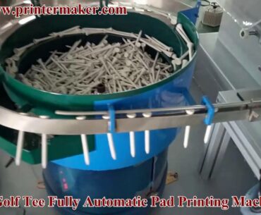 Golf Tee Fully Automatic Pad Printing Machine